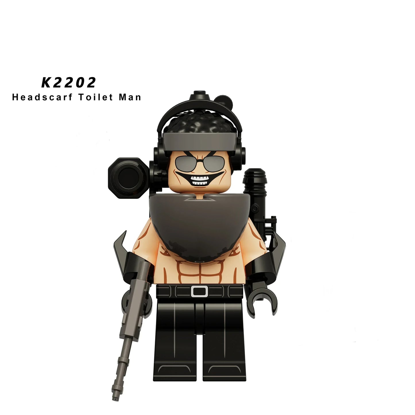 KDL Skibidi Toilet Man Anime Block Figures – TVMan, Titan, Cameraman & Speakerman Model Toy Gift for Kids