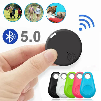 Mini GPS Bluetooth 5.0 Tracker | Anti-Lost Device for Pets, Kids, Bags, Wallets | Smart Finder Locator