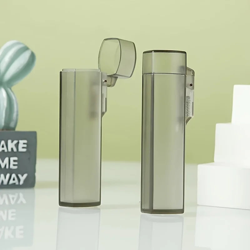 Portable Clear Toothpick Holder Case – Travel-Friendly Plastic Toothpick Storage for Kitchen & Restaurant Use