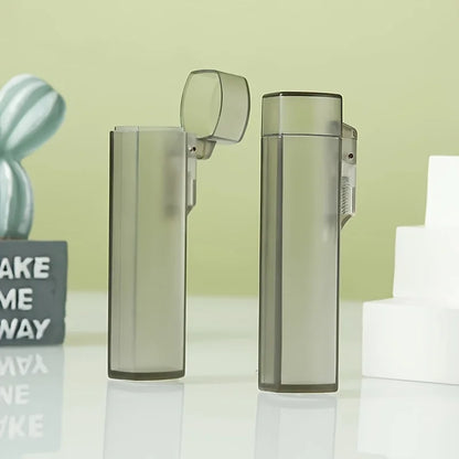 Portable Clear Toothpick Holder Case – Travel-Friendly Plastic Toothpick Storage for Kitchen & Restaurant Use