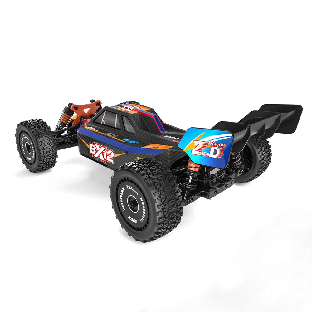 ZD Racing BX-12 RC Car – 1/12 Brushless 2.4GHz High-Speed 70KM/H Remote Control Racing Buggy for Adults & Kids