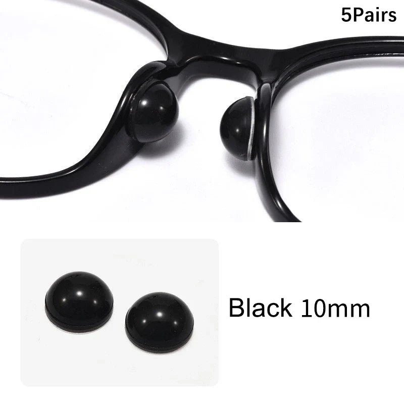 Anti-Slip Silicone Eyeglass Nose Pads – Invisible Self-Adhesive Air Cushion Nose Holders for Glasses Comfort & Fit Support