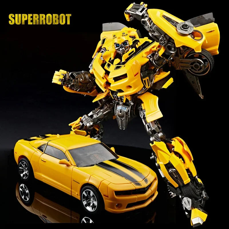 Autobots Transformation Toy – 28cm Alloy Warhammer Bumblebee Action Figure, Boy’s Birthday Gift