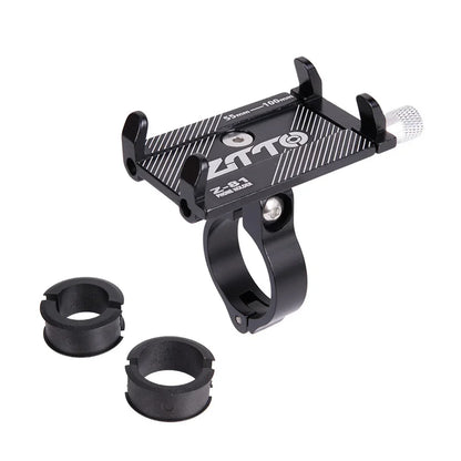 360° Rotatable Aluminum Alloy Bicycle & Motorcycle Phone Holder – MTB Bike GPS Handlebar Mount Stand
