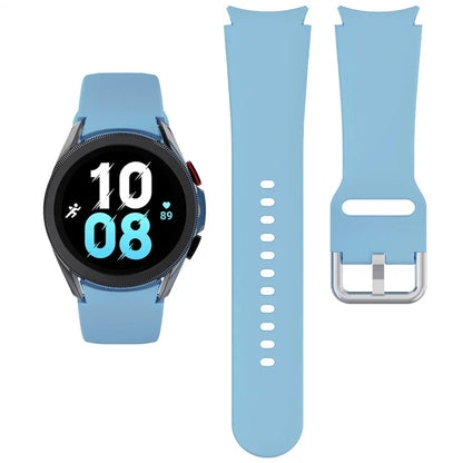 Silicone Replacement Strap for Samsung Galaxy Watch – Sport Bands for Watch 4, 5, 6, 7 (40-47mm)