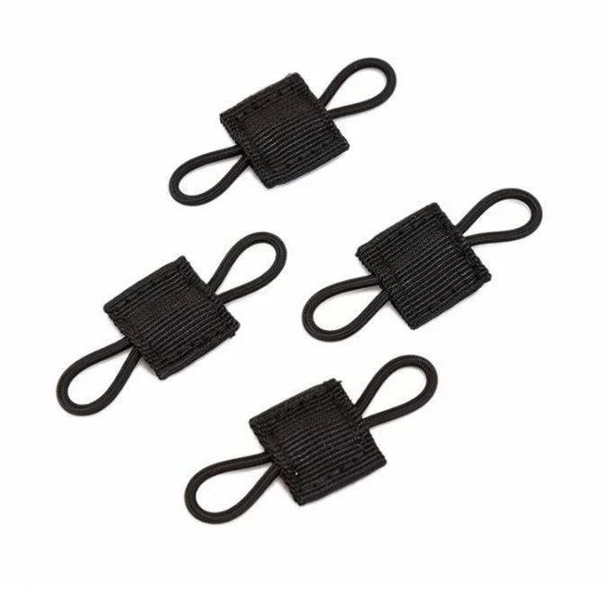 4/10Pcs MOLLE Elastic Retainer Straps - Tactical Webbing Attachment Buckles for Antenna, Flashlight & Gear Organization