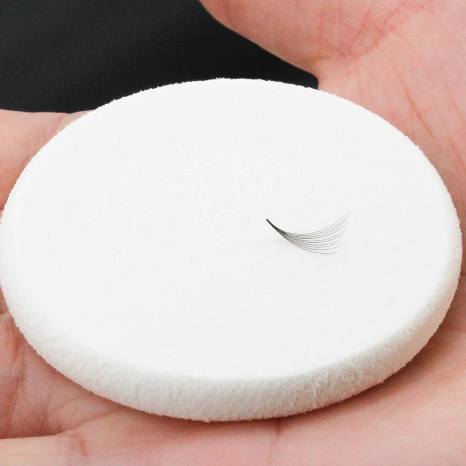 AGUUD 10-Tray Premade Volume Lashes – Super Fans with Needle Stem & Narrow Base for Eyelash Extensions