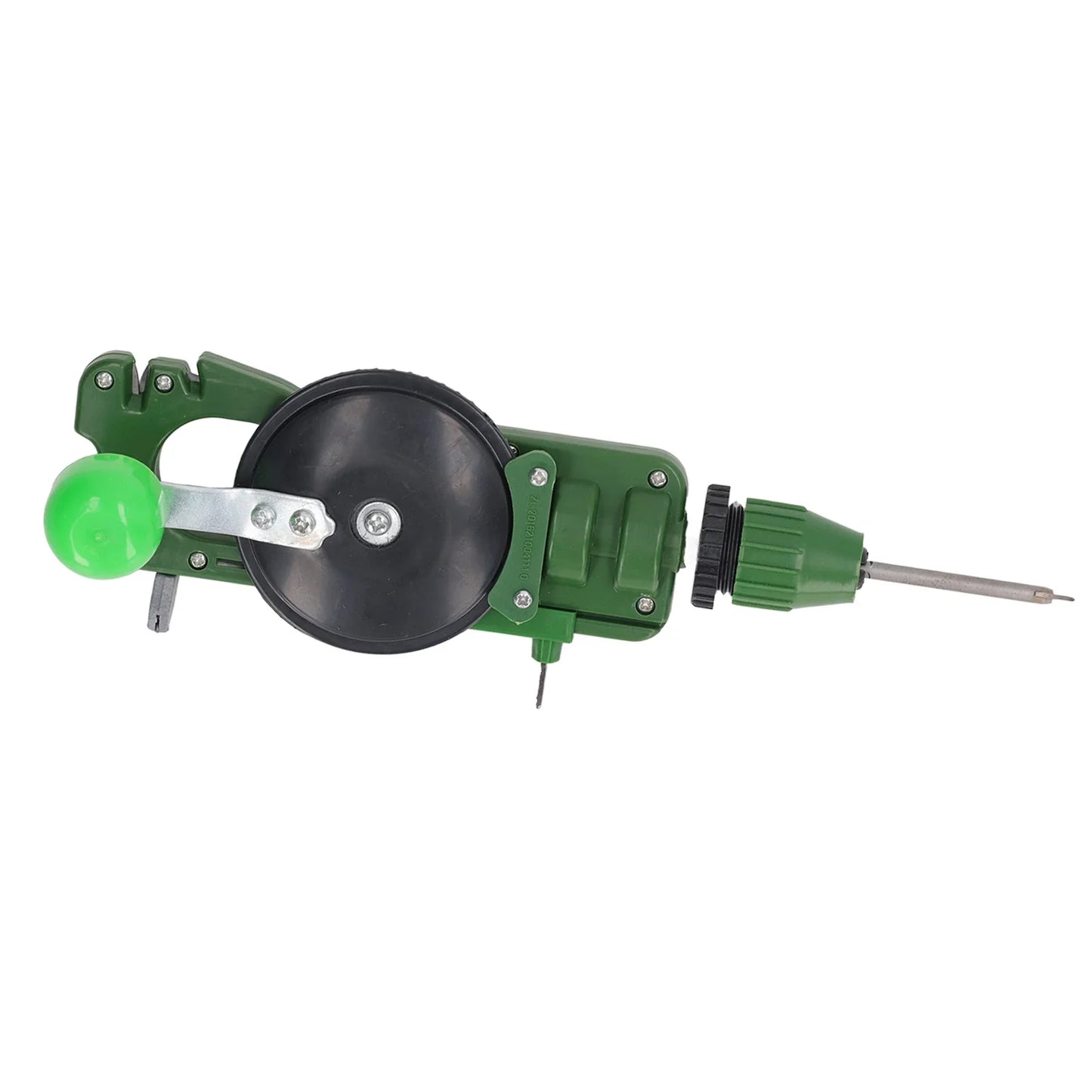 Manual Hand Crank Drill Cutter – Multifunctional Glass & Ceramic Hole Cutting and Scissors Sharpening Tool