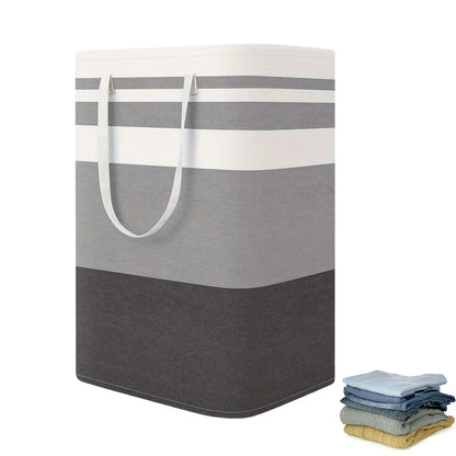 75L Large Laundry Bag with Handles — Durable Dirty Clothes Hamper for Home, Dorm, and Hotel, 40x30x60cm Storage Basket