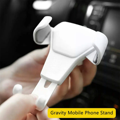 Gravity Car Phone Holder – Air Vent Clip Mount for iPhone & Smartphones