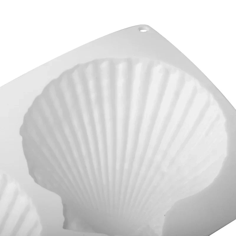 Meibum Marine Theme Silicone Cake Molds – Shell & Pearl Design, Food-Grade Baking & Cake Decorating Tools
