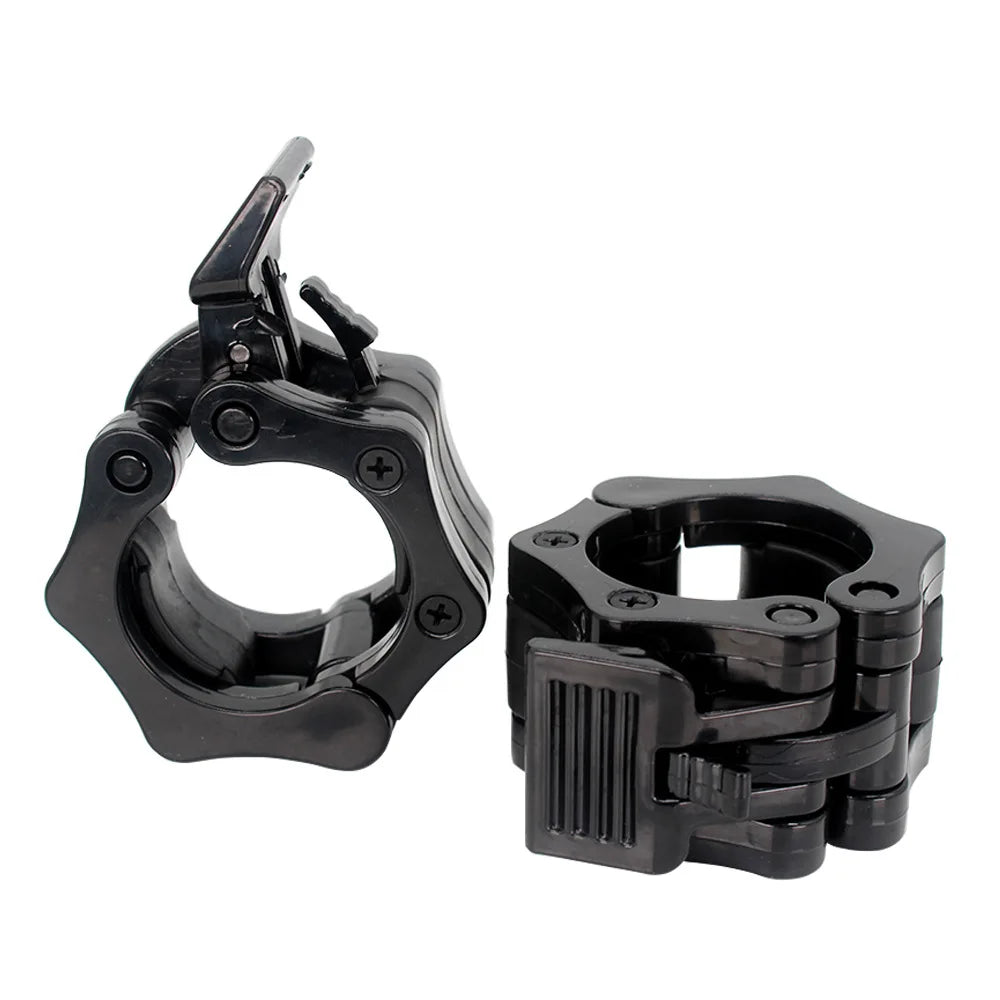25/28/30mm Quick Release Barbell Clamps - Spin Lock Barbell Collars, Weight Bar Clips for Weightlifting and Strength Training