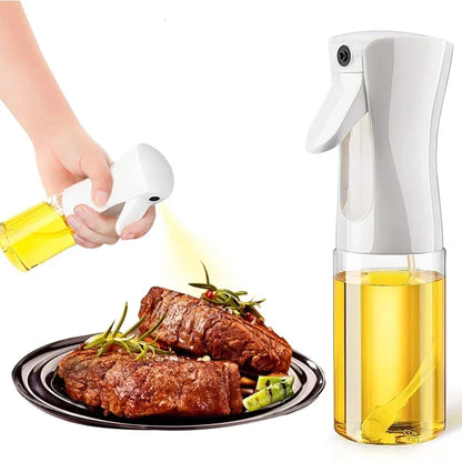 200/300/500ml Oil Spray Bottle – Olive Oil Vinegar Soy Sauce Sprayer Dispenser for Cooking, Baking & Camping