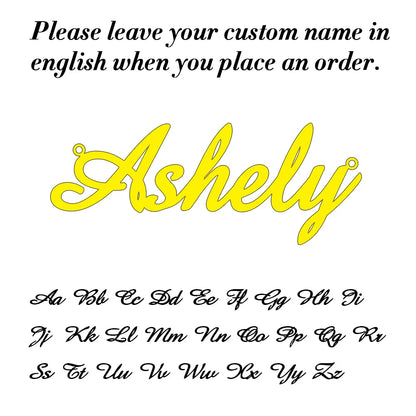 Personalized Gold Name Necklace - Custom Box Chain Handmade Jewelry Gift for Women, Mom & Birthday Keepsake