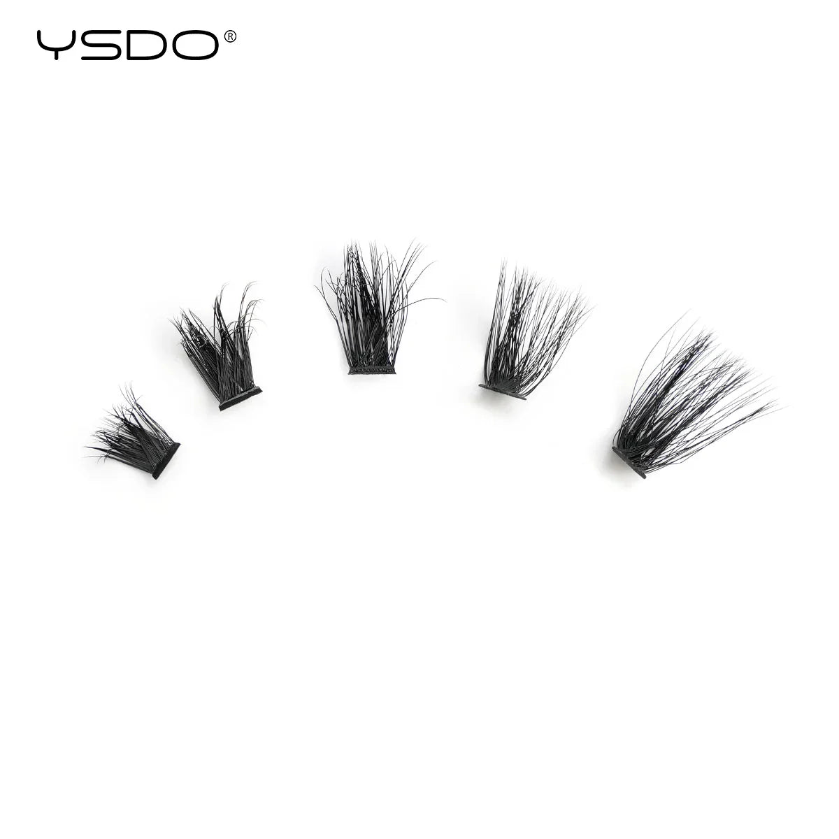 YSDO Premade Volume Fans Eyelash Extensions – 10/14 Rows Natural Mink Individual Cluster Lashes for Makeup