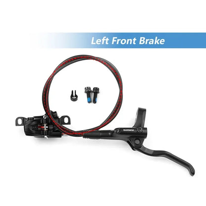 Shimano MT200 MTB Hydraulic Disc Brake Set – 160mm Rotors, BR-BL Calipers for Mountain Bike Cycling Parts
