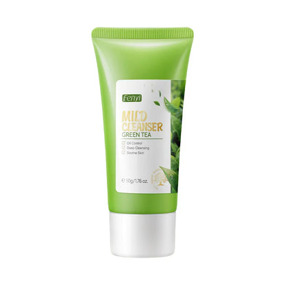 Vitamin C Facial Cleanser — Deep Cleansing, Moisturizing Face Wash Foam, Blackhead Removal Skincare