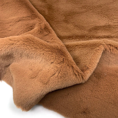 Sewbato Super Soft Artificial Rabbit Fur Fabric – 50x50cm Plush DIY Garment & Craft Material