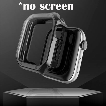 Apple Watch Case Cover – TPU Bumper with Screen Protector for 38mm-45mm, Series 3 to 9 & SE