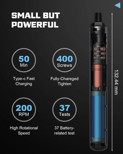 68-in-1 Electric Screwdriver Set – 5 Torque Settings, Precision Power Tool with Magnetic Bits for iPhone, Glasses, Watch, PC