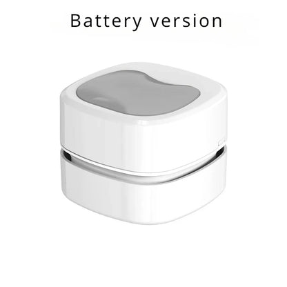 Wireless Handheld Mini Desktop Vacuum Cleaner – Keyboard Eraser, Electric Ash Cleaner, Compact & Portable