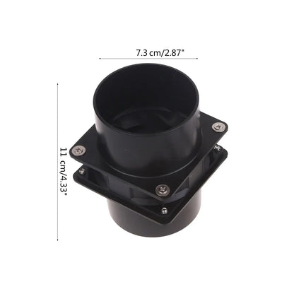 USB Ventilation Fan with 1/3/6M Pipe Tub : Exhaust and Intake Fan for Kitchen, Bathroom, and Electronics Maintenance