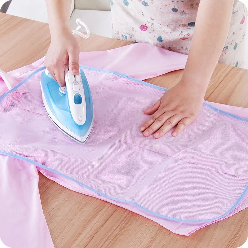 Cloth Protective Press Mesh Mat – Insulation Ironing Board Cover, Mini Iron Pressing Pad in Random Colors