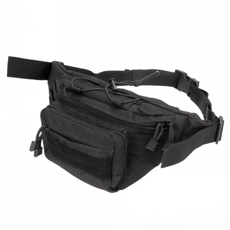 Tactical Waist Pack for Men | Military Nylon Hiking Phone Pocket | Outdoor Sport Army Molle Pack | Hunting Climbing Camping Belt Bag