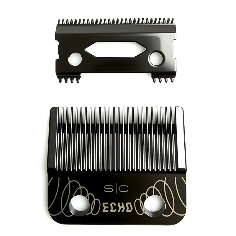 Professional Electric Clipper Replacement Blade - ECHO CRUNCH Compatible Barber Fade Blade