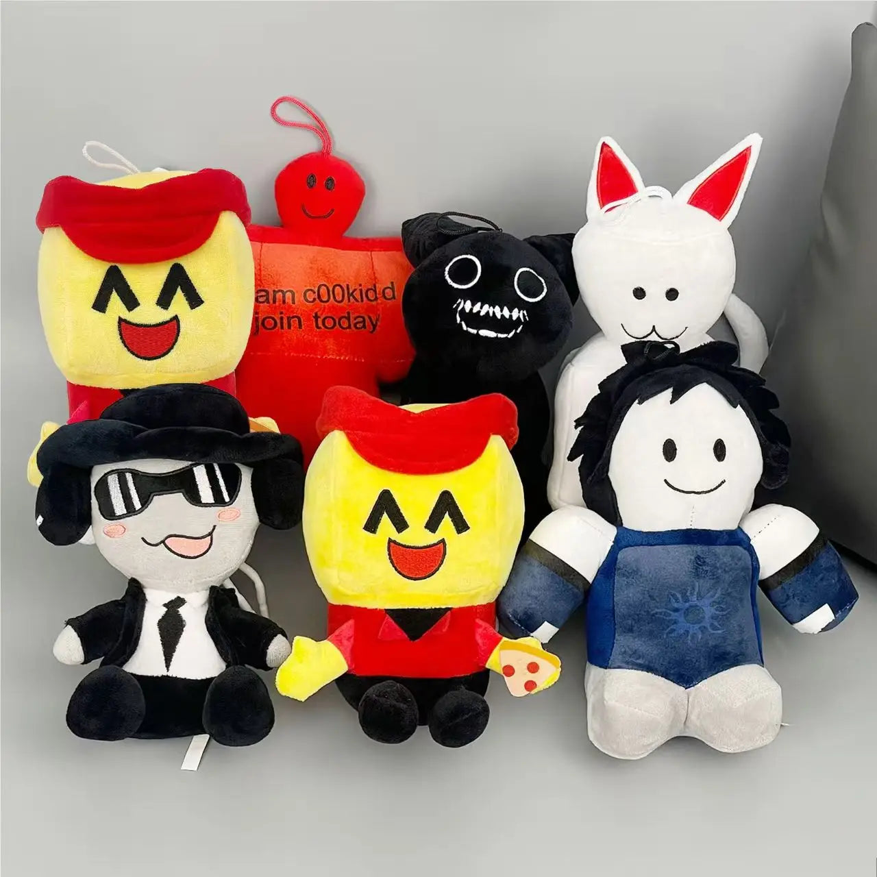 Forsaken Chance Plush Toy – Cute Kawaii Soft Stuffed Doll for Room Decor & Birthday Gift