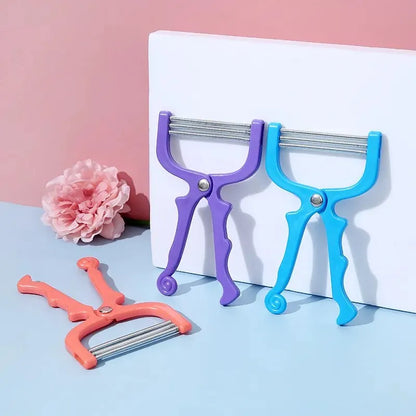 Manual Facial Hair Remover Epilator – Beauty Threading Tool for Women’s Shaving