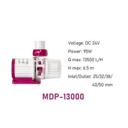 MDP Series WiFi Smart DC Aquarium Pump — App-Controlled Fish Tank Circulation & Return Pump with LCD Display Controller