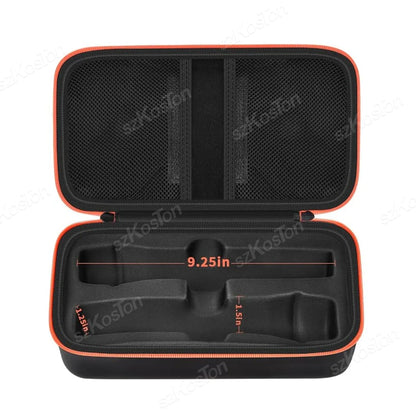 Portable EVA Wireless Microphone Carrying Case – Compatible with JBL Dual Mic System for Travel, Camping & Trips