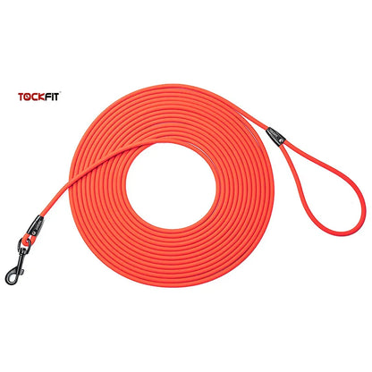 Waterproof Dog Leash – PVC Training Recall Leash 5FT/10FT/20FT/30FT for Beach, Yard & Play