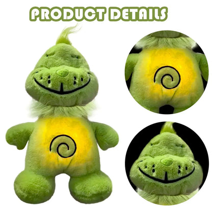 Grinch Plush Toy Doll — Green-Haired Monster Stuffed Companion for Comfort, Soothing, and Sleep