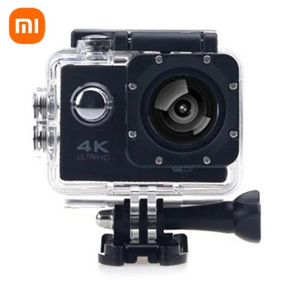 FXiaomi 4K Ultra HD Action Camera — 30fps WiFi Waterproof Sports Camera with 2.0" Display, 170° Lens for Cycling & Vlogging