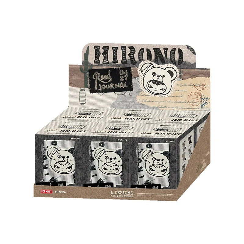 New POP MART Hirono Road Journal Series Blind Box – Mystery Toy Doll Collectible Action Figure Gift