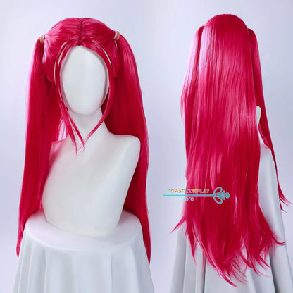 Zoey Rumi Mira Demon Hunters Cosplay Costume (HUNTR X Kpop) — Halloween/Stage Wig & Uniform