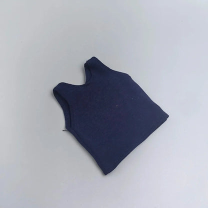 1/6 Scale Black T-Shirt for 12" (30cm) Action Figures — Male & Female DIY Model Accessories