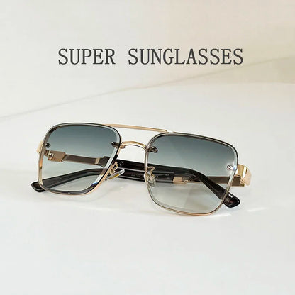 Luxury Square Sunglasses — Vintage Unisex Fashion Shades with UV Protection for Men & Women