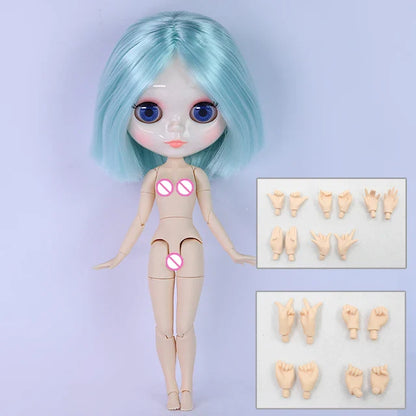 ICY DBS Blythe Doll 1/6 BJD – 30cm Joint Body Set with Random Eyes, Anime Girl Toy Gift