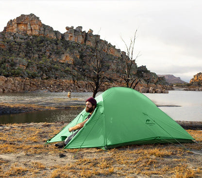 Naturehike Cloud Up 2-Person Camping Tent – Waterproof, Ultralight, Easy Build Beach Tent for Hiking & Backpacking Outdoors