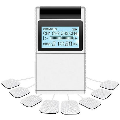 Electronic Pulse Massager | TENS & EMS Muscle Stimulator for Physiotherapy & Home Care