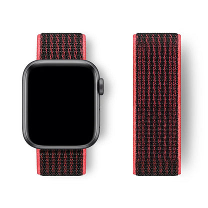 Sport Loop Strap for Apple Watch Band 40mm–49mm – Compatible with Series 3–10, SE & Ultra Adjustable Bracelet