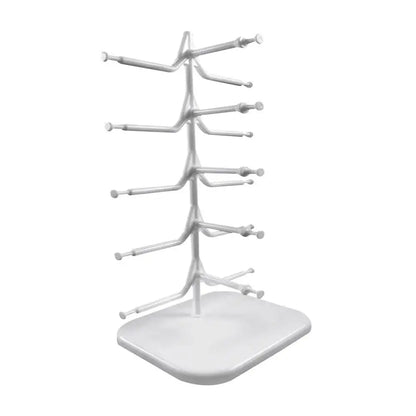 5/10 Pairs Glasses Display Stand – 5-Layer Sunglasses & Eyewear Organizer Rack, Space-Saving Frame Holder Tray