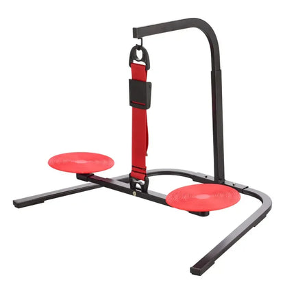 Office Under-Desk Foot Rest - Adjustable Anti-Cross-Leg Step Stool for Sedentary Work & Exercise
