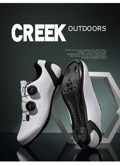 Men’s MTB Cycling Shoes — Flat Dirt & Road Bike Sneakers with SPD Cleats