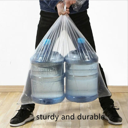 Quilt Storage Bag — Large Transparent Dustproof & Moisture-Proof Organizer for Clothes, Toys & Moving