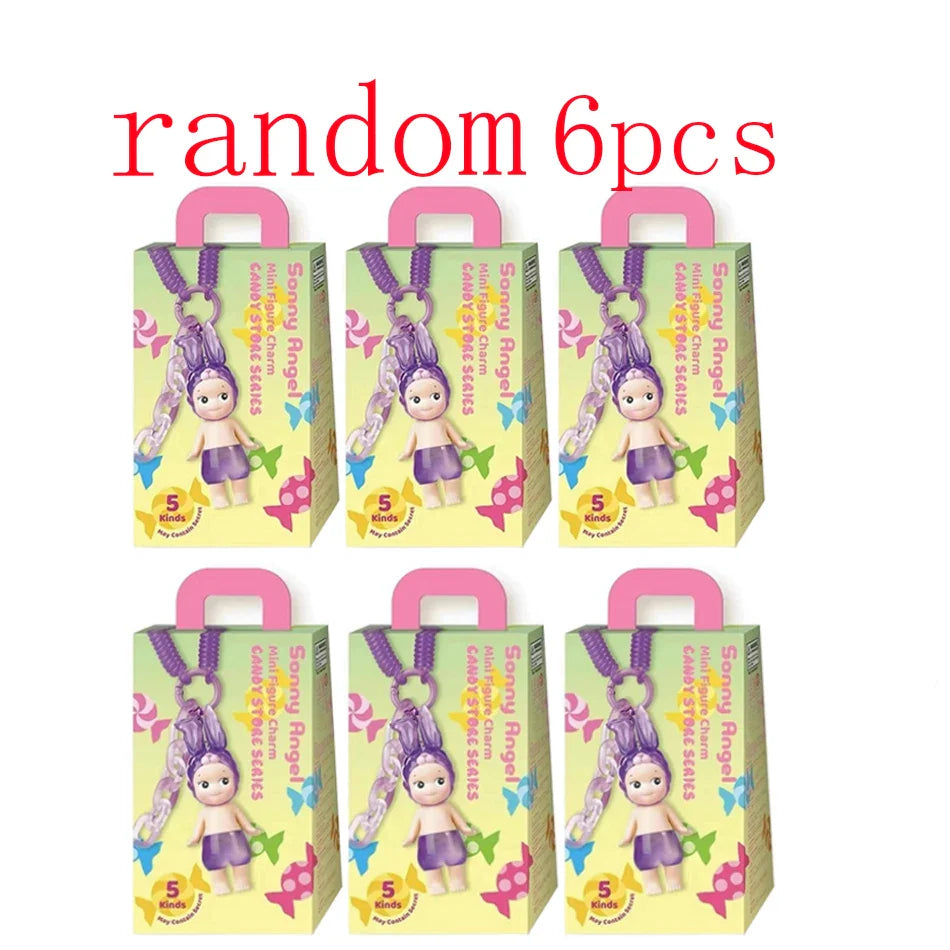 Sonny Angel Candy House Series Blind Box – Cute Doll Keychain Pendant Handmade Collectible Birthday Gift
