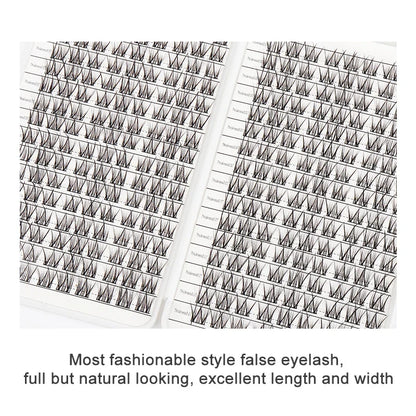 Individual Lash Extensions Kit – DIY Cluster Eyelash Book, False Lashes for Home Makeup